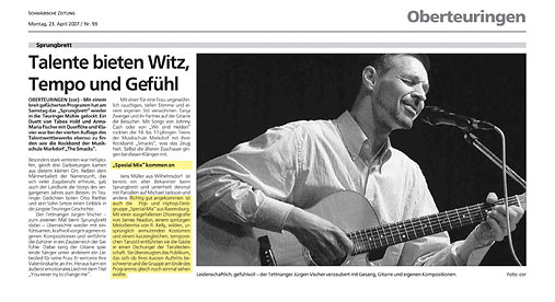Pressebild April 2007 Sprungbrett